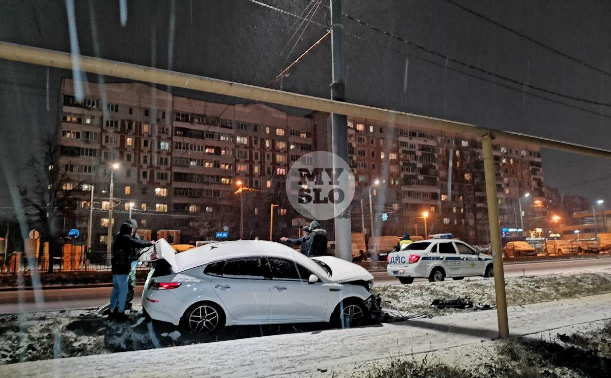 В аварии на ул. Пролетарской в Туле пострадали три человека