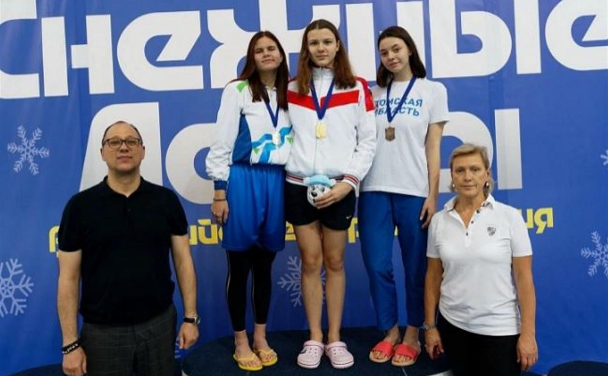 Тулячки завоевали медали на соревнованиях по подводному спорту