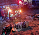 Смертельная авария с 9 жертвами под Тулой: видео с места трагедии