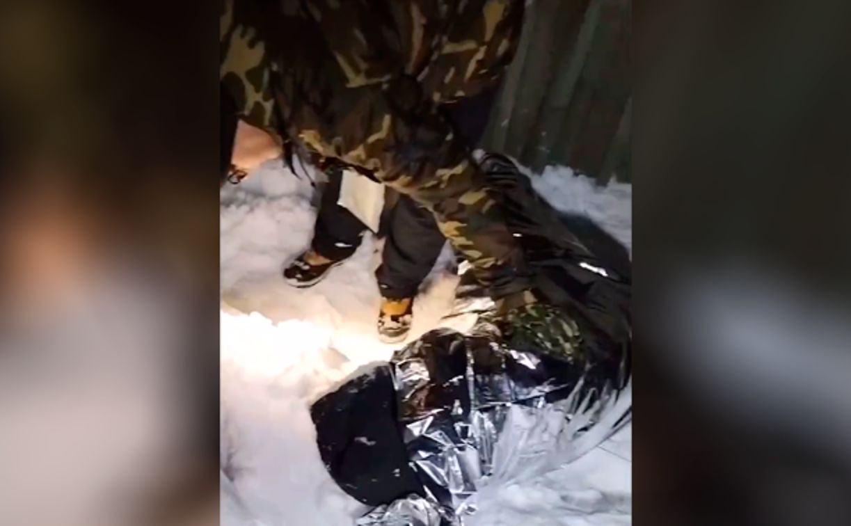 Поисковики отряда «ЛизаАлерт» и спасатели вызволили замерзшего туляка из зимнего леса
