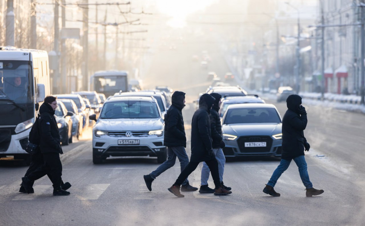 В Тульской области объявлен оранжевый уровень опасности из-за 30-градусных морозов