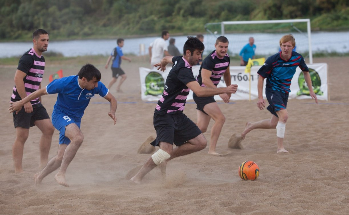 Тульские команды смогут принять участие в турнире по пляжному футболу