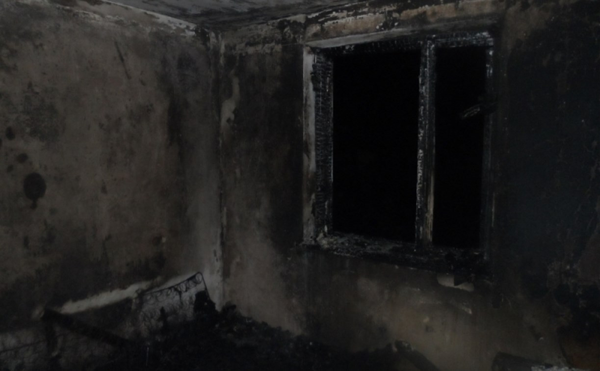 В Суворовском районе в сгоревшей квартире обнаружен труп