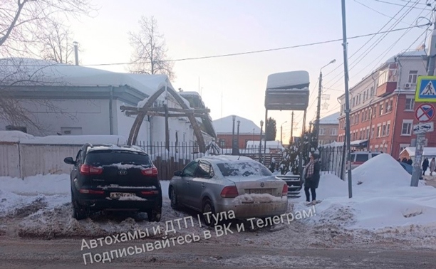 В Заречье автомобилист припарковался четко на «зебре»