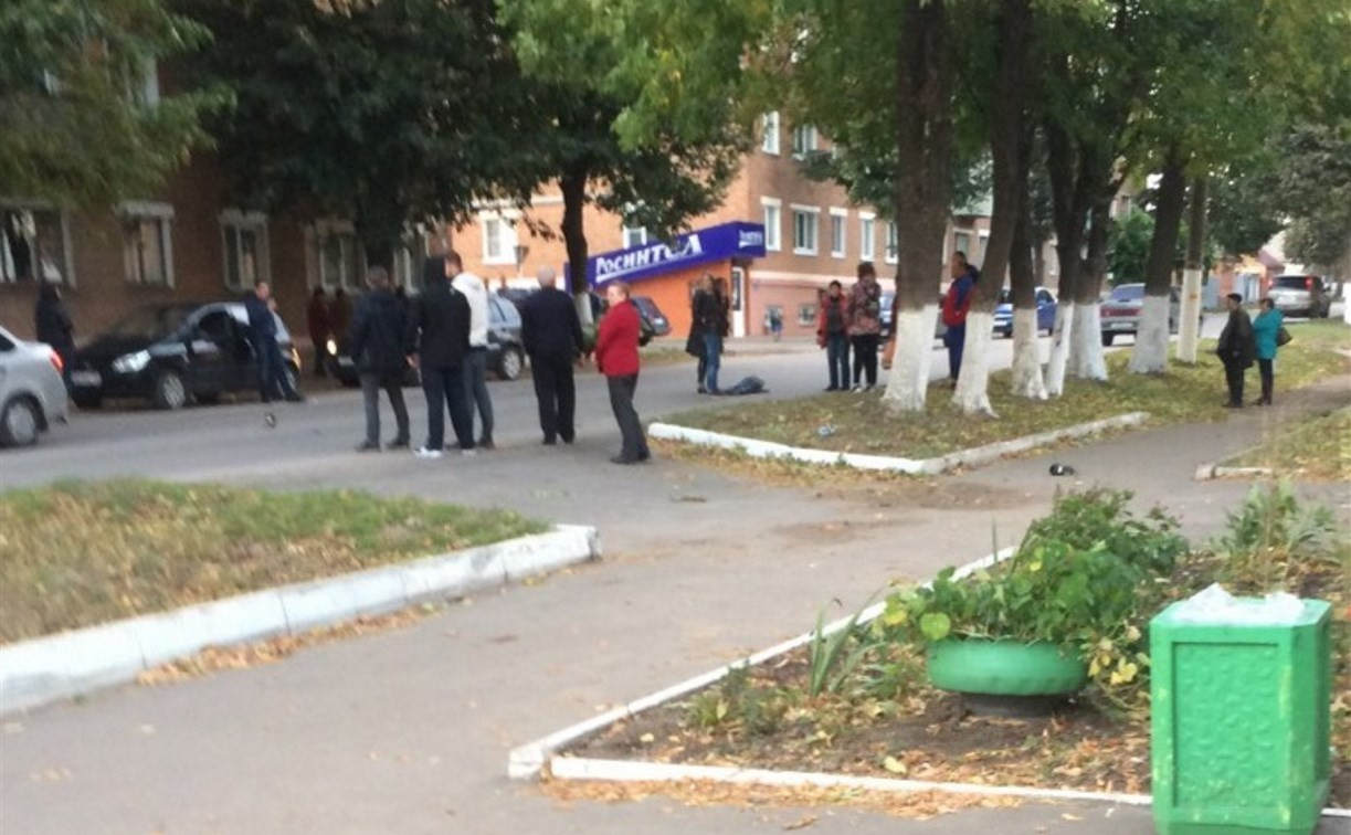 В Богородицке школьник попал под колёса «Лады», внезапно выбежав на дорогу