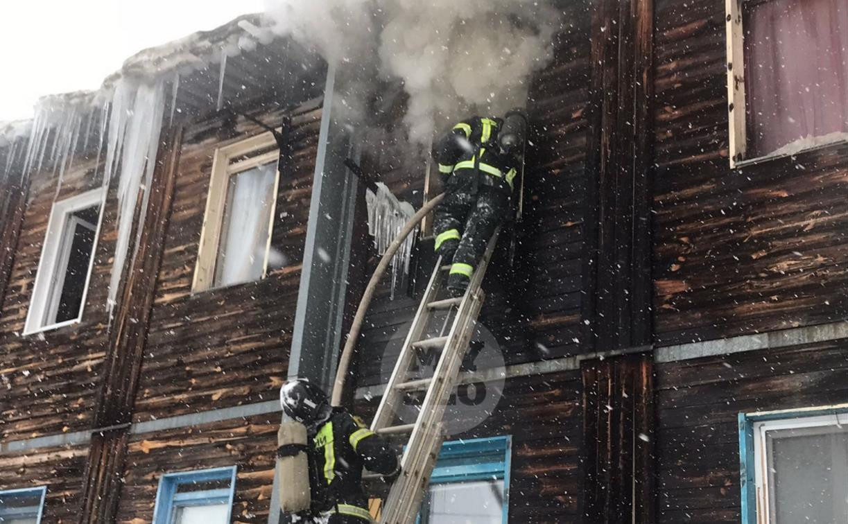 Крупный пожар в Шатске: погорельцам предоставят жилье из маневренного фонда