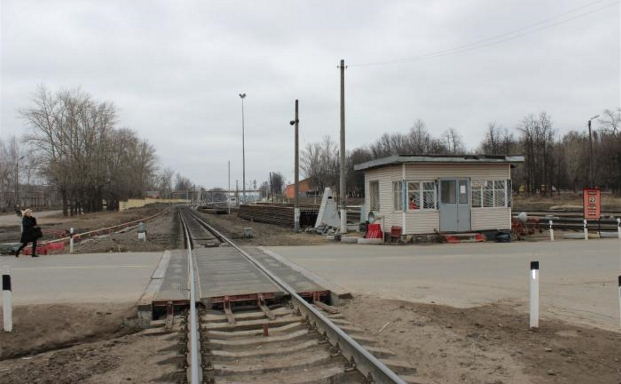 В Тульском регионе МЖД отремонтировали 40 железнодорожных переездов