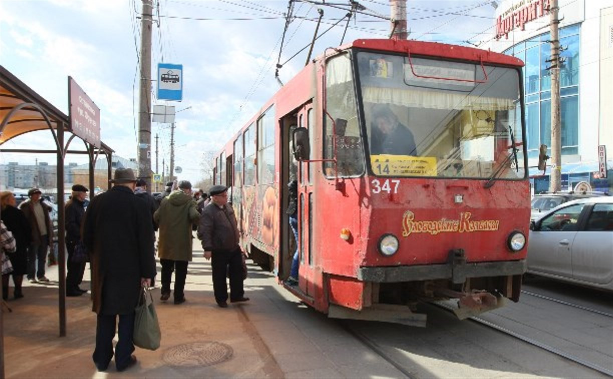 Из-за аварии на подстанции в Туле ограничено движение трамваев