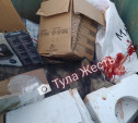 В Туле фермер до полусмерти избил собаку и выкинул её в мусорный бак