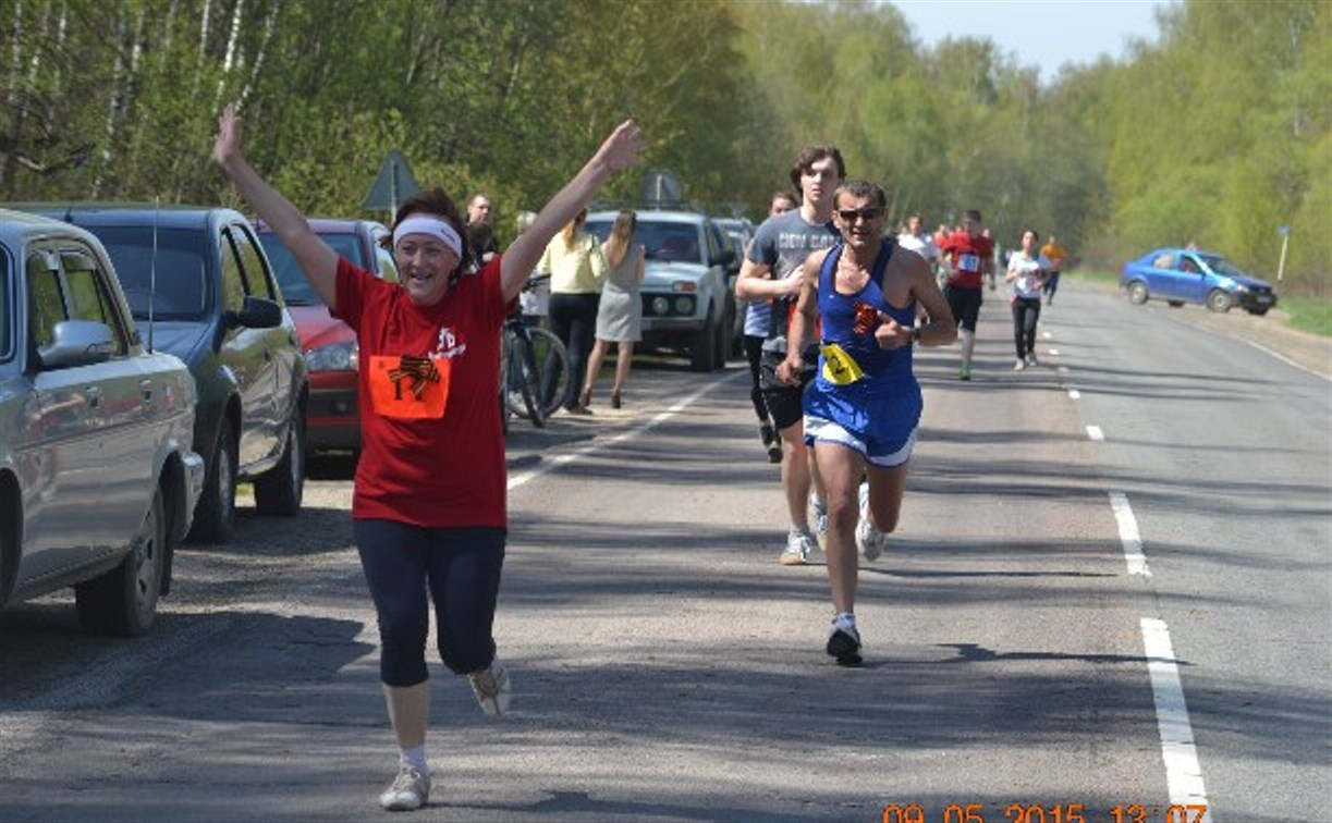 Легкоатлетический пробег в Алексине собрал более 500 участников