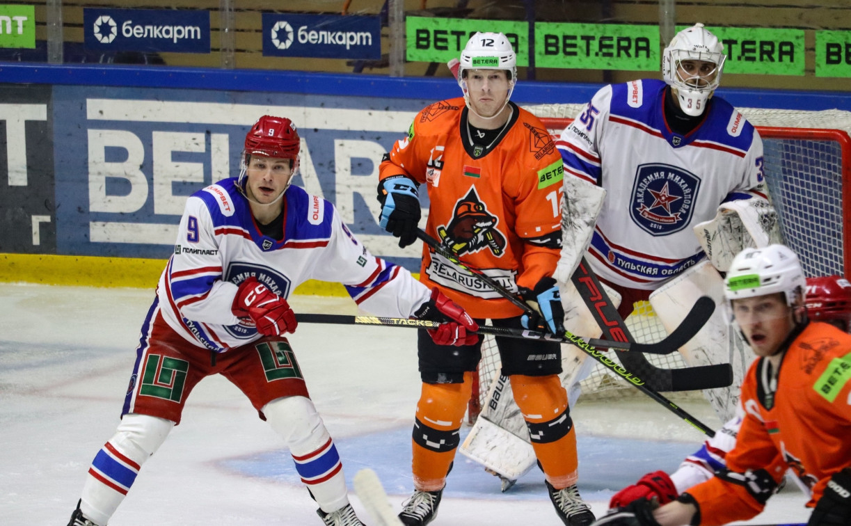 Хоккеисты АКМ стали серебряными призерами предсезонного турнира в Беларуси