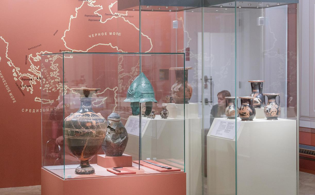 В тульском филиале ГИМа открылась выставка «Античные вазы»