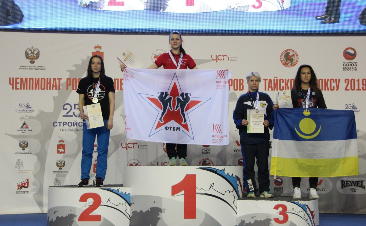 Тулячка завоевала серебро на чемпионате России по тайскому боксу