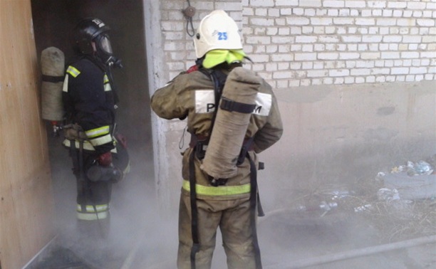 В Новомосковске при пожаре погиб человек
