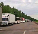 «Из Москвы пускают. Из Тулы стоим»: под Тулой на М-2 собралась 60-километровая пробка