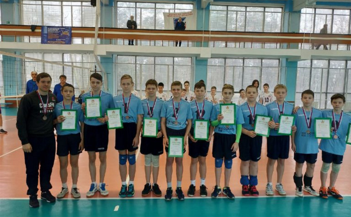 Юные тульские волейболисты вышли в финал первенства России