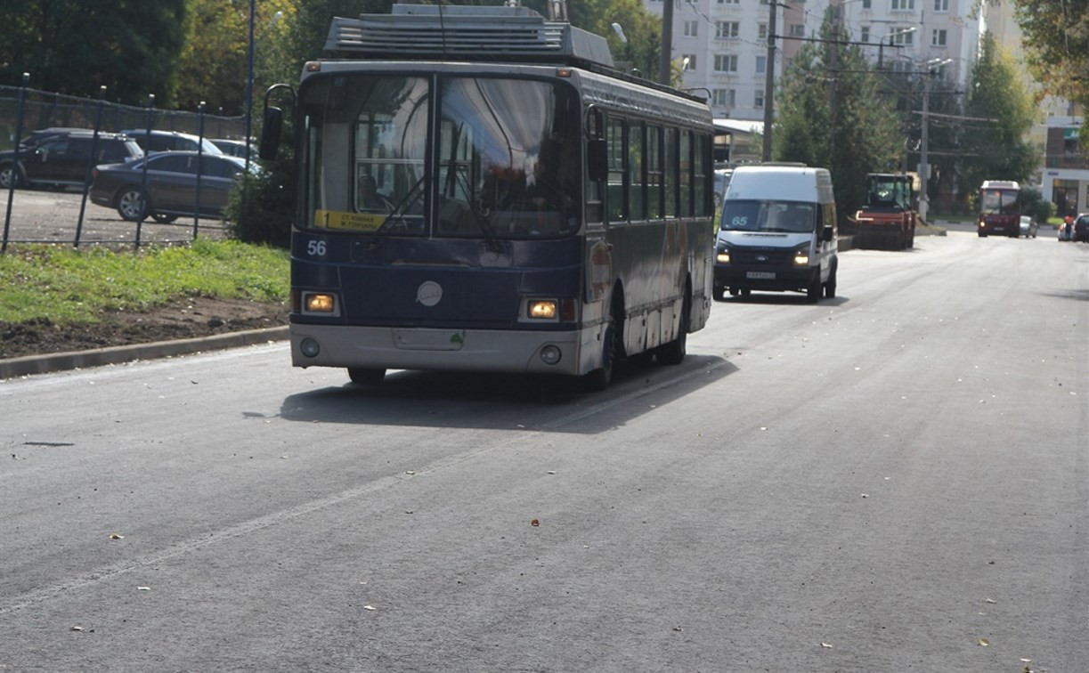 В Туле завершился ремонт дороги на ул. Малые Гончары