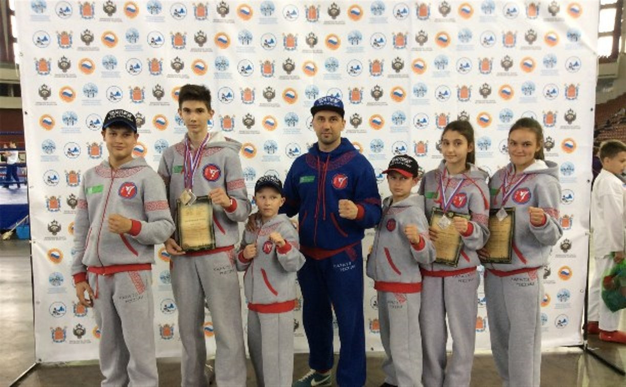 Тульские каратисты завоевали 12 медалей на олимпиаде боевых искусств