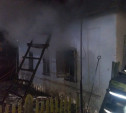 В Крапивне при пожаре в частном доме пострадал человек