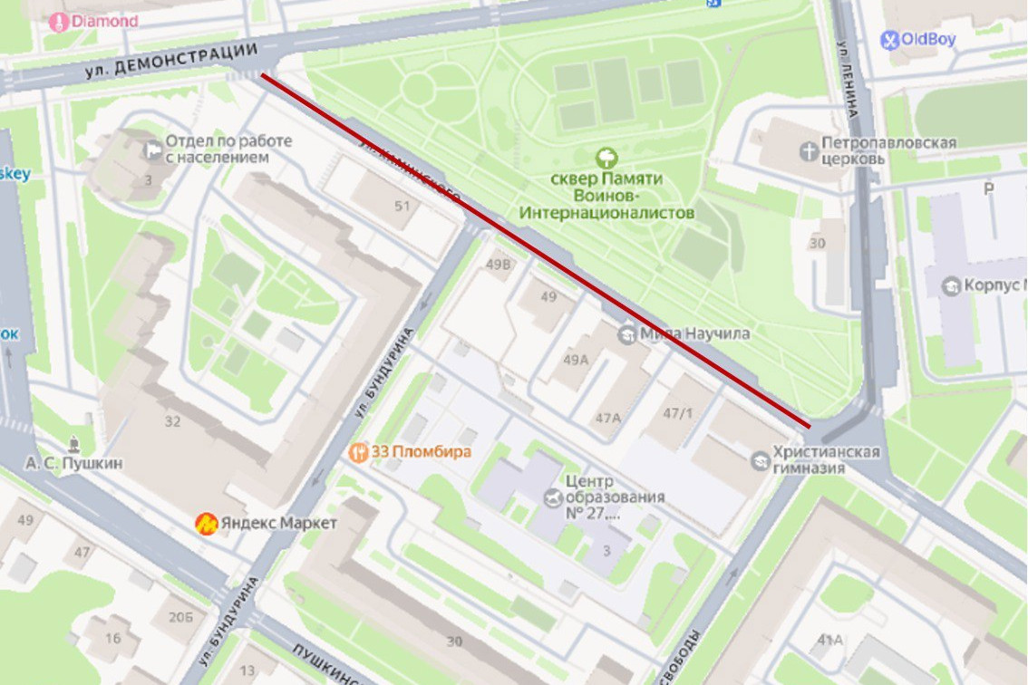 В Туле 14 февраля ограничат парковку на улице Каминского 