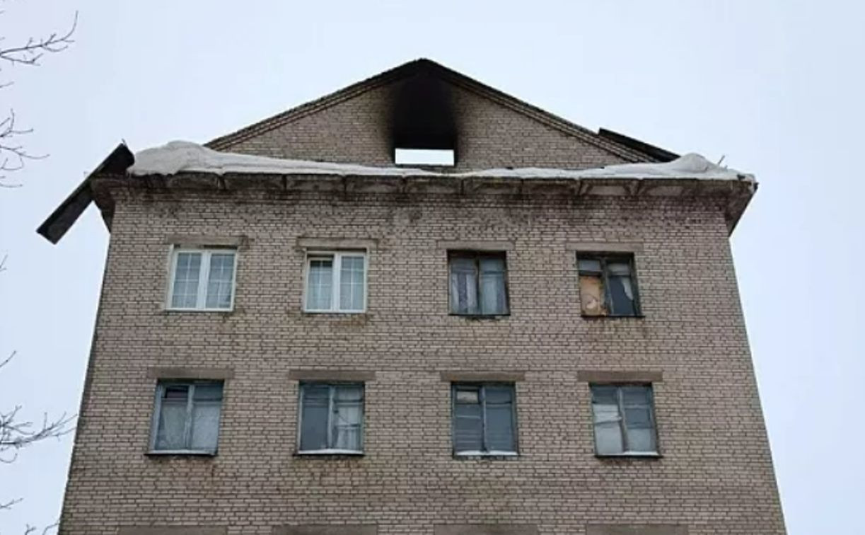Ремонт поврежденного при пожаре общежития в Ясногорске начнут в марте