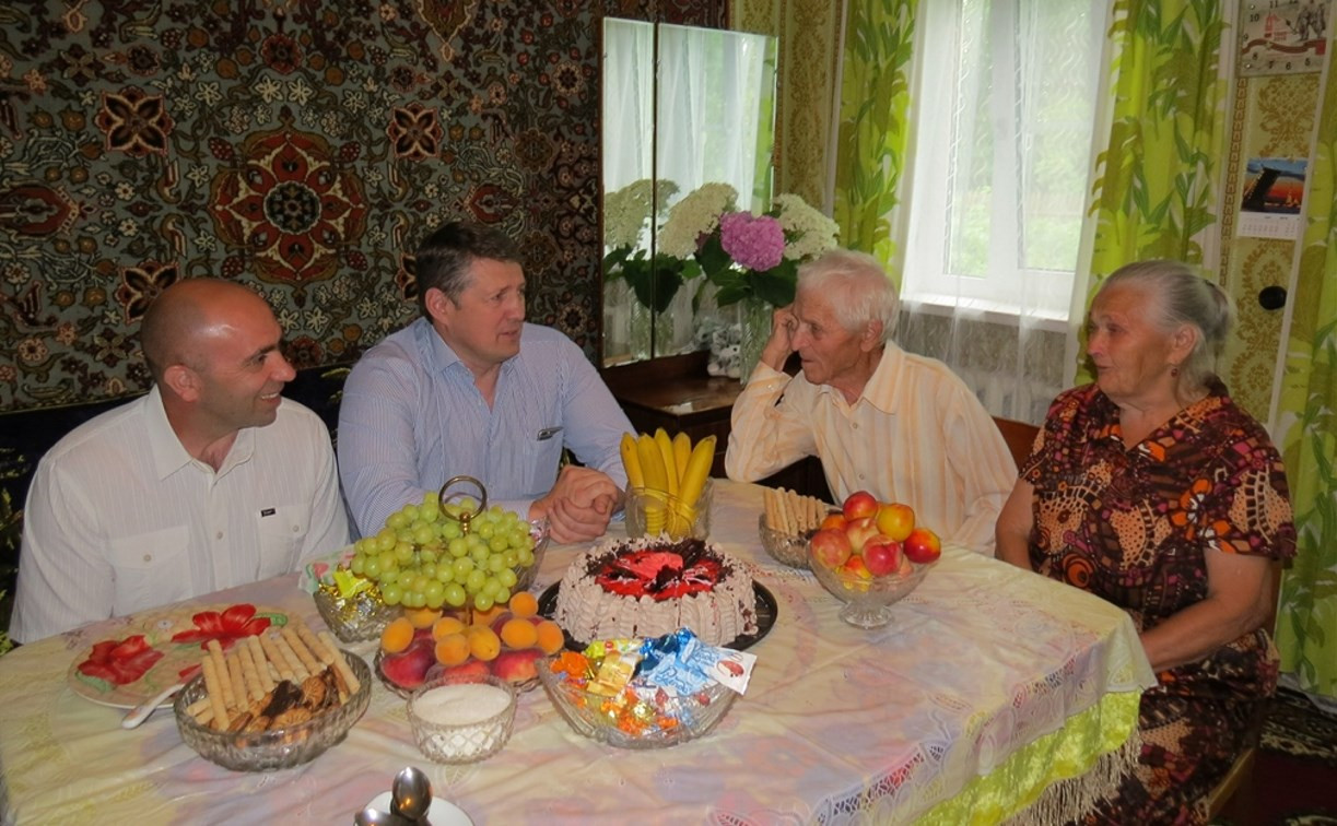 Тульская чета Лазаренко отметила 65-летие совместной жизни