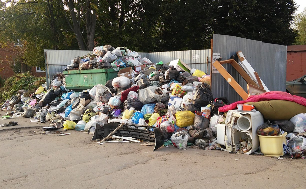 Роспотребнадзор оштрафовал тульских коммунальщиков за мусор на контейнерных площадках