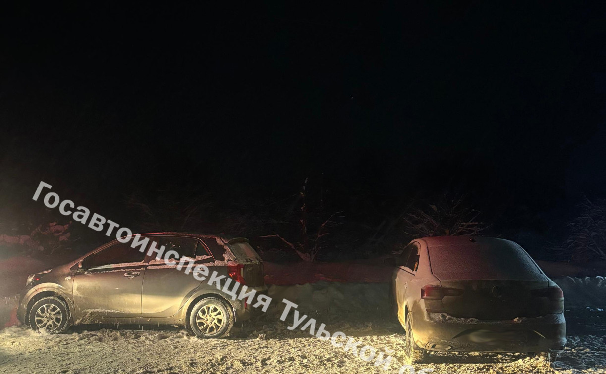 Под Тулой автоледи на Kia протаранила на встречке Volkswagen 