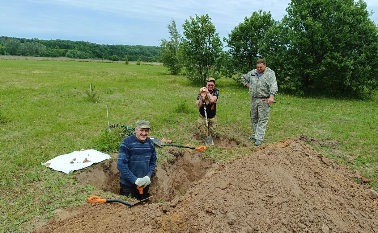 В Арсеньевском районе найдены останки трёх красноармейцев