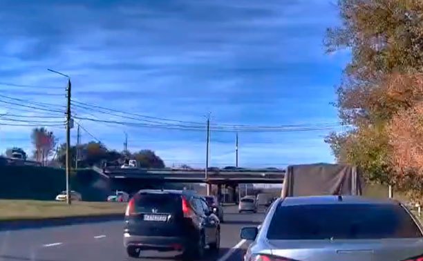 На ул. Рязанской встретили хитреца на Honda CR-V