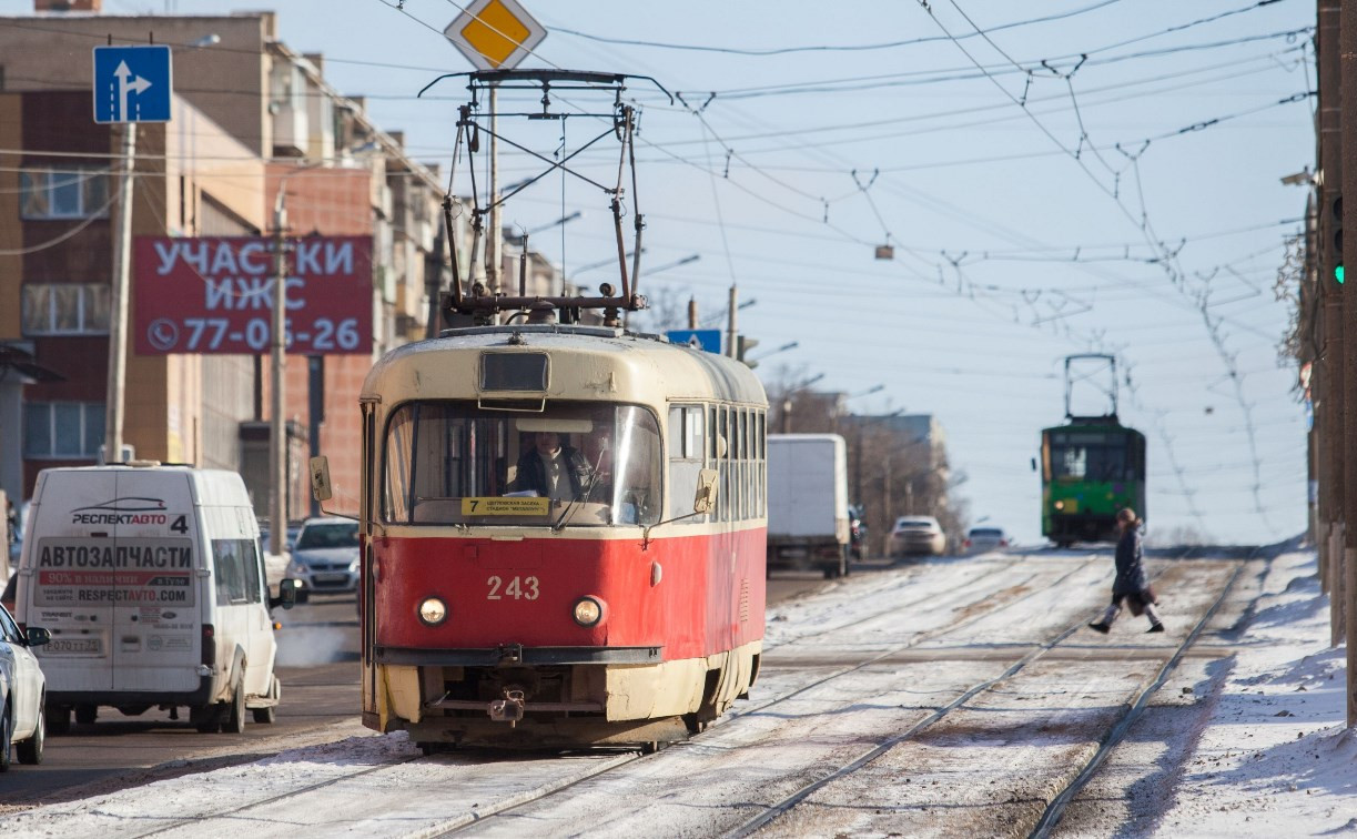 6 и 7 декабря в Туле трамваи будут ходить по измененной схеме