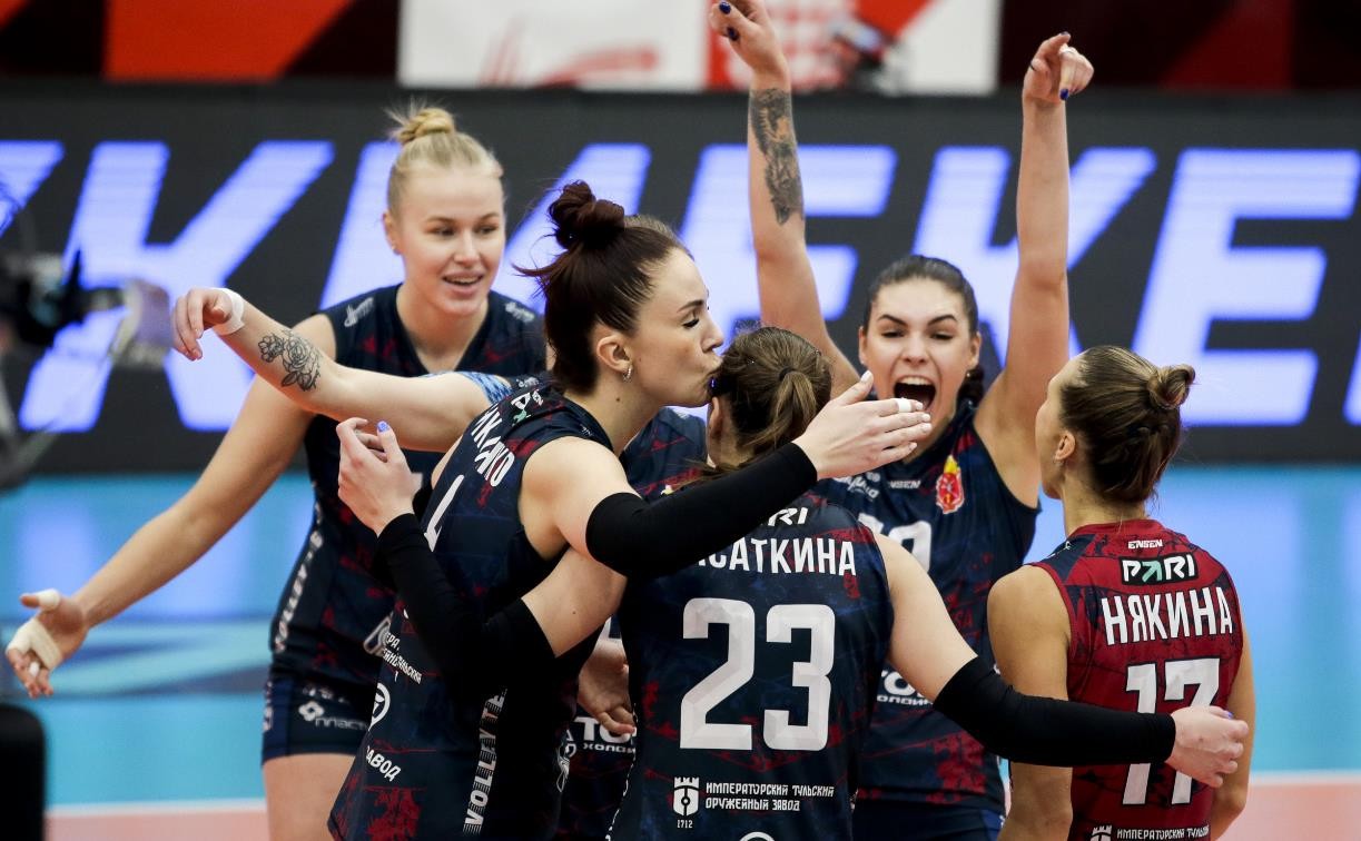 Волейбольный клуб «Тулица» вышел из отпуска