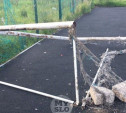 Администрация Тулы проведёт проверку по факту падения футбольных ворот на школьницу