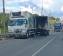 В Туле из-за ДТП с грузовиком собралась адская пробка на Калужском шоссе