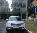 В Щекино водитель Škoda «чудесным образом» очутился на встречке