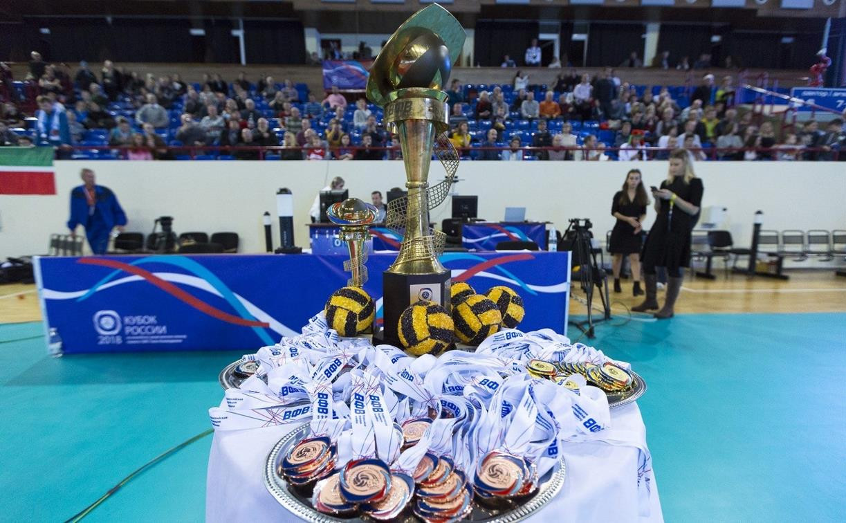 В Тулу привезут Кубок России по волейболу