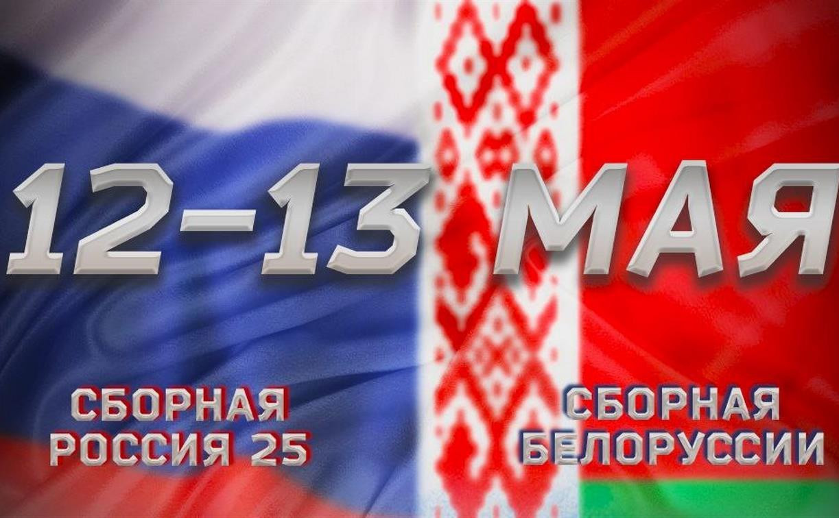 В Туле состоится хоккейный матч между командами России и Белоруссии