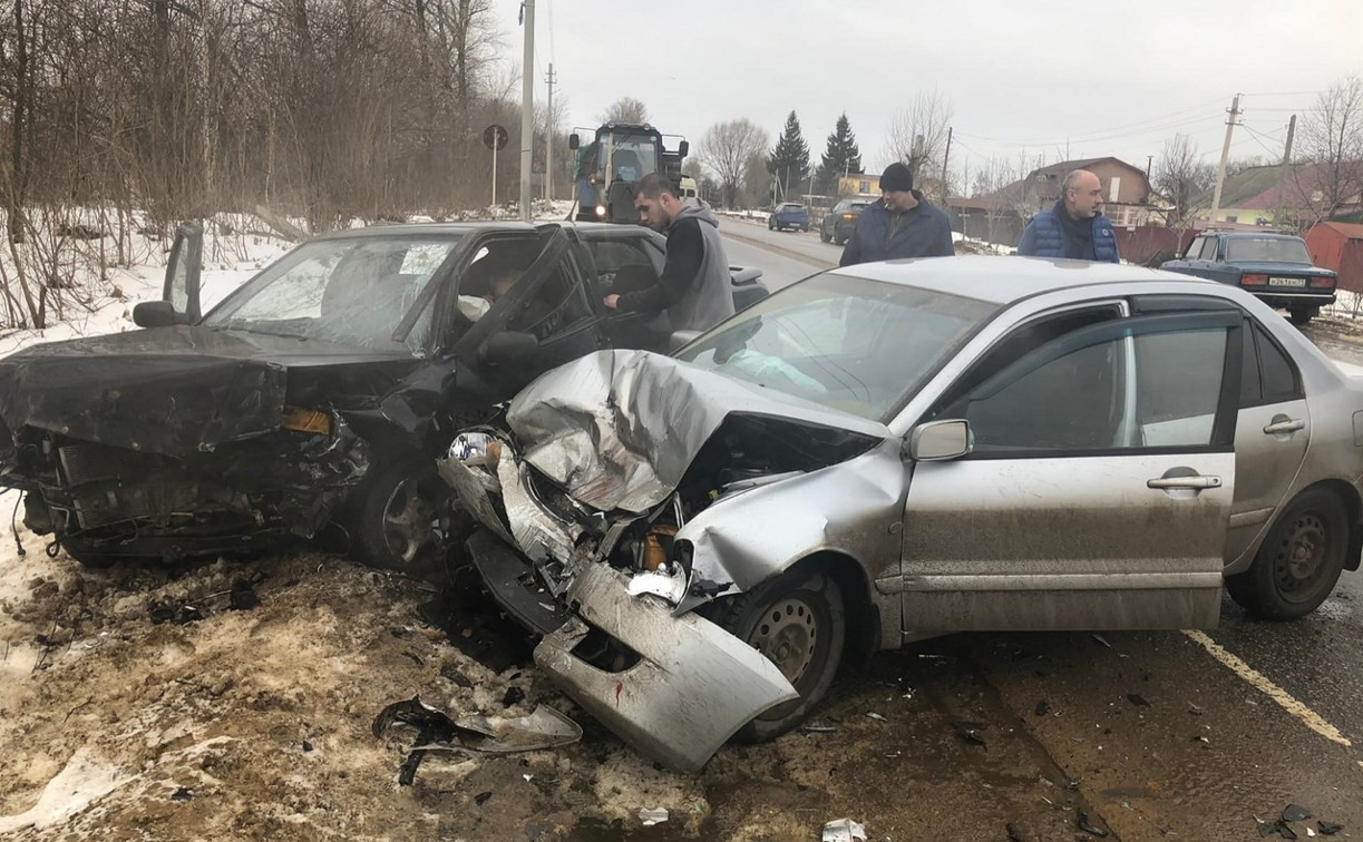 В ДТП на автодороге «Тула – Новомосковск» пострадали двое мужчин