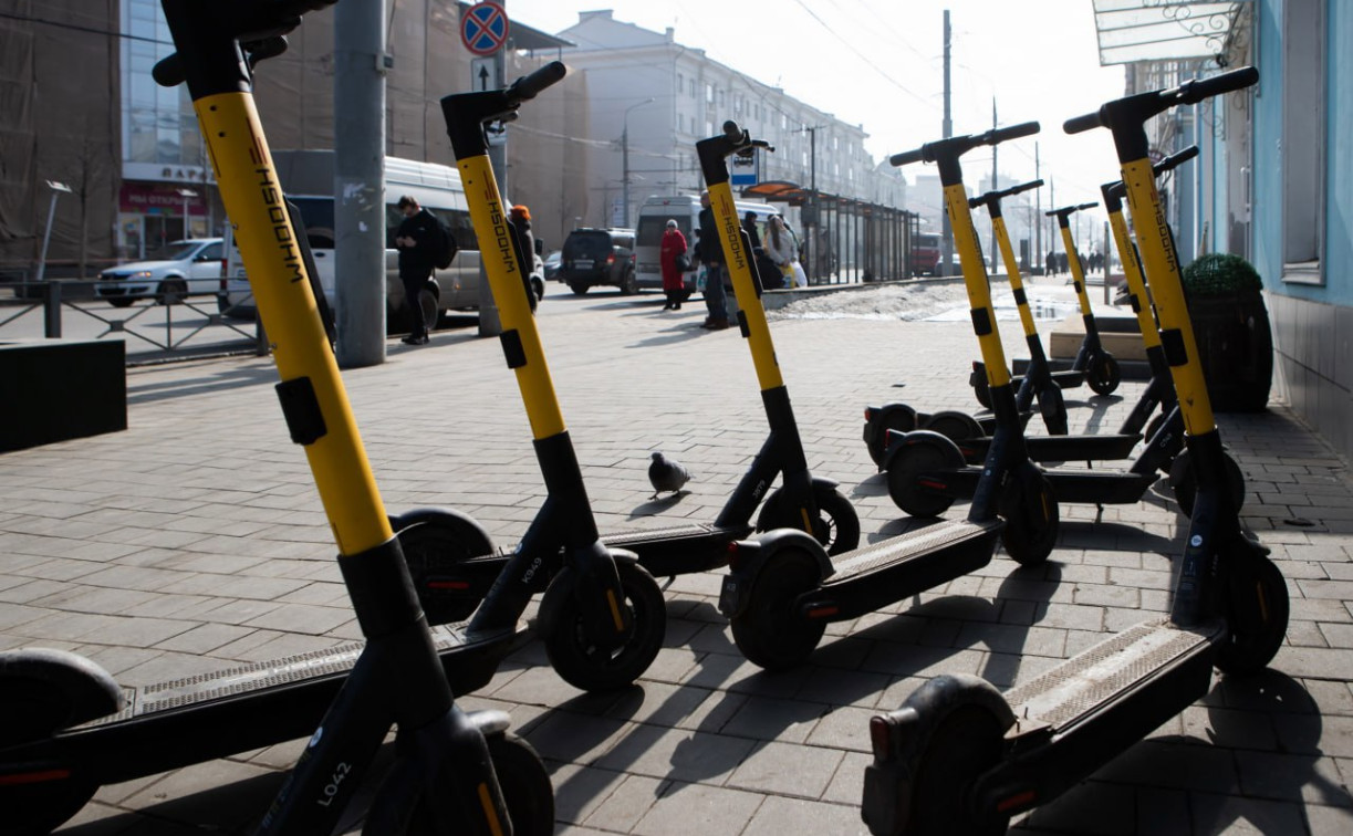 В Туле начался сезон самокатов: Whoosh стартовал первым, а Яндекс GO не откроет сезон вовсе 