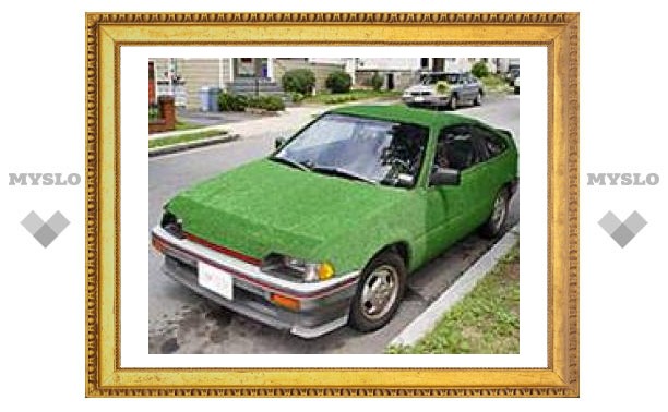 Американец создал по-настоящему "зеленый" автомобиль из газонной травы