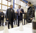 Губернатор Алексей Дюмин посетил Алексинский химический комбинат