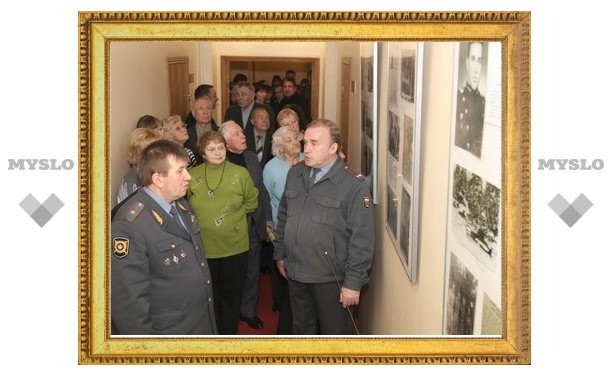 В УВД по Тульской области открылась военная выставка