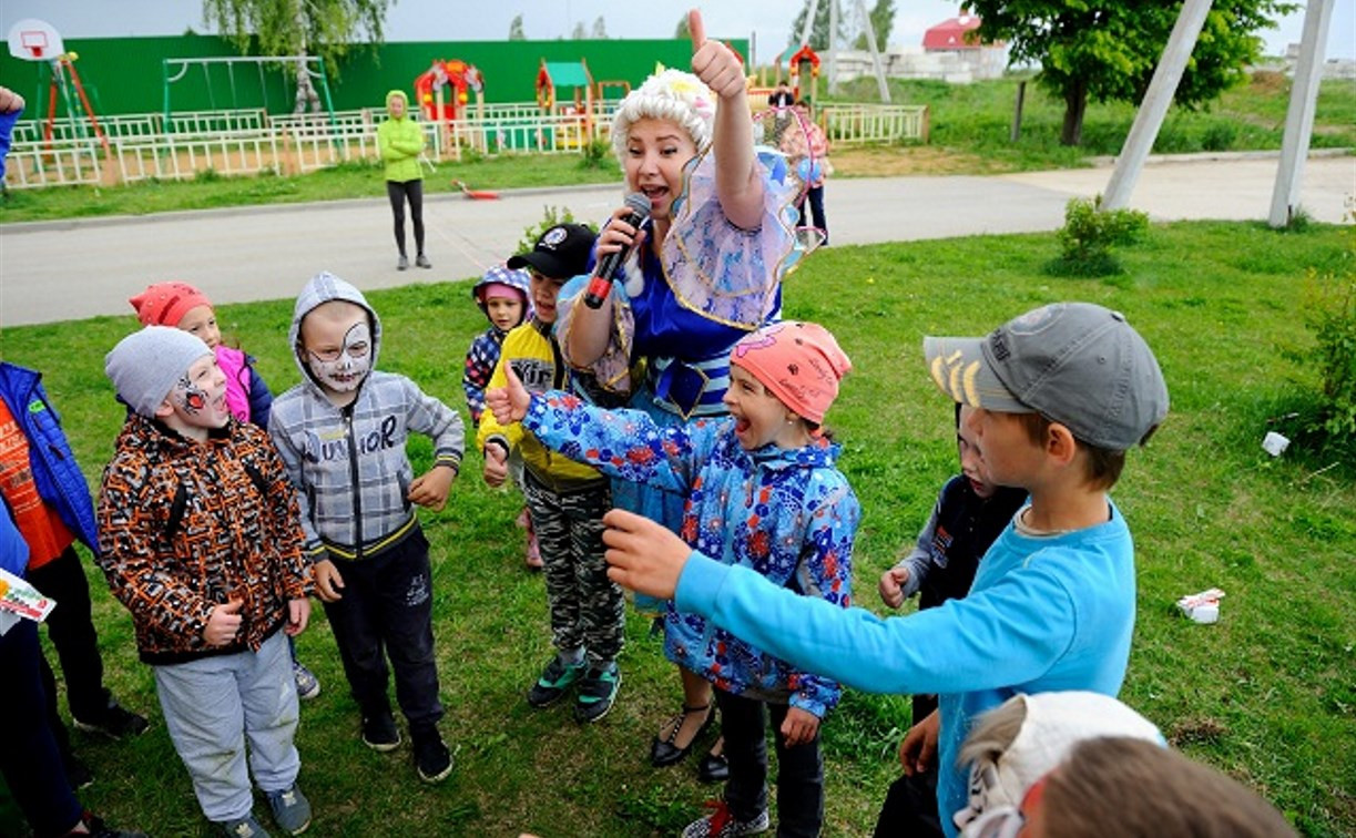 В первый день лета «Ростелеком» подарил тульским детям праздник