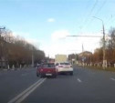 Накажи автохама: поворот через двойную сплошную на проспекте Ленина 