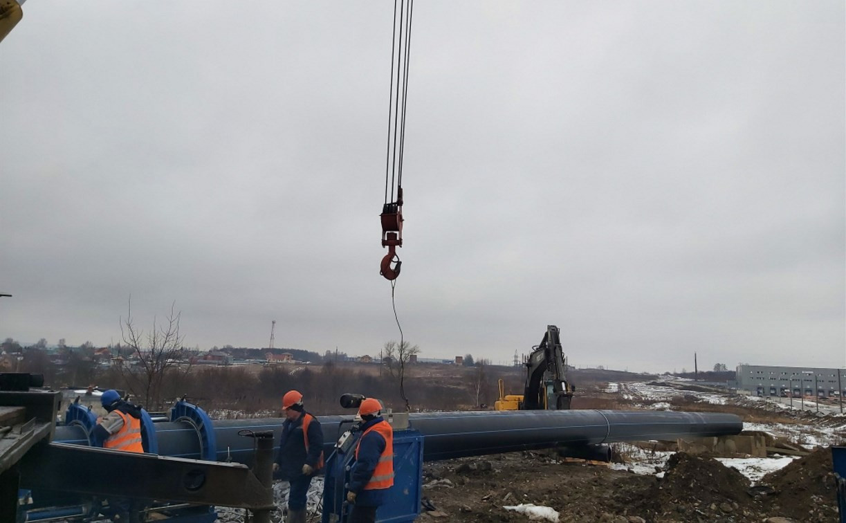 На Медвенско-Осетровском водозаборе заменят 900 метров ветхих труб