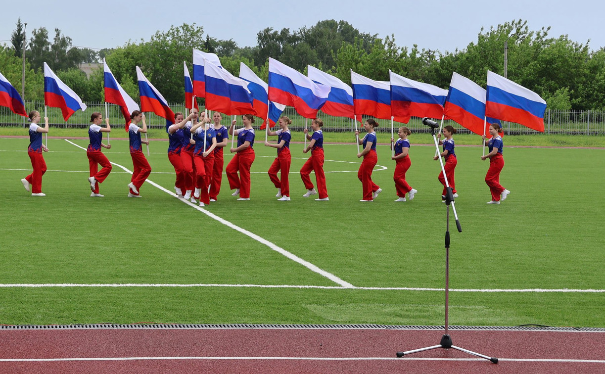 В Киреевске после капремонта открыли стадион «Юность»