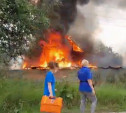 На пожаре в Дачном проезде Тулы пострадала пенсионерка