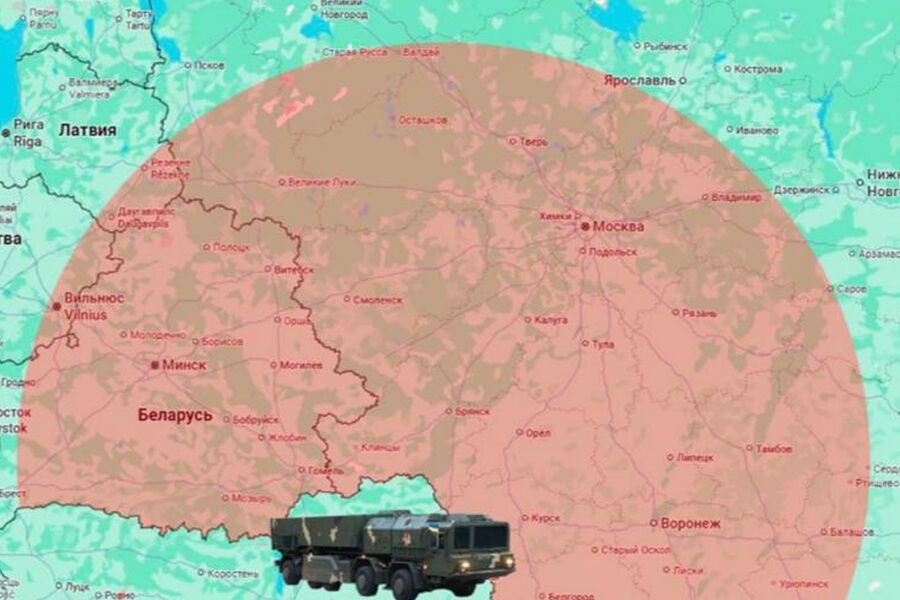 Тула попала в радиус возможного поражения украинских ракет «Сапсан» 