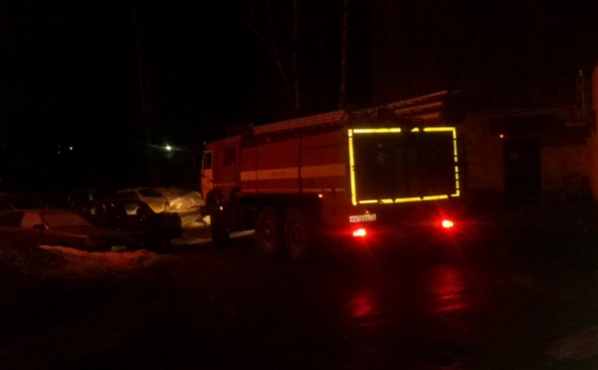 В Новомосковске пожарные спасли 6 человек из горящей квартиры