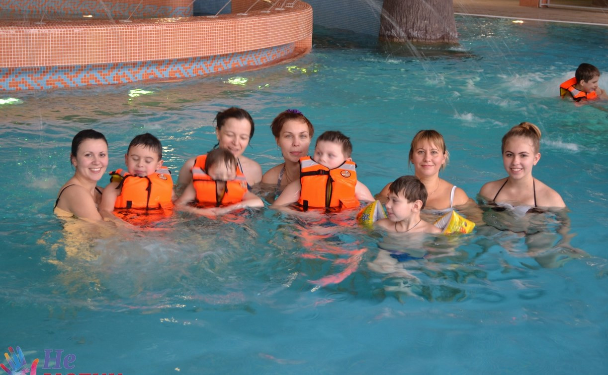 Туляки-участники проекта «Не молчи!» побывали в серпуховском аквапарке